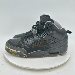 Nike Air Jordan Spizike Men Size 8.5 315371-034 Black Cement Grey White Red Shoe